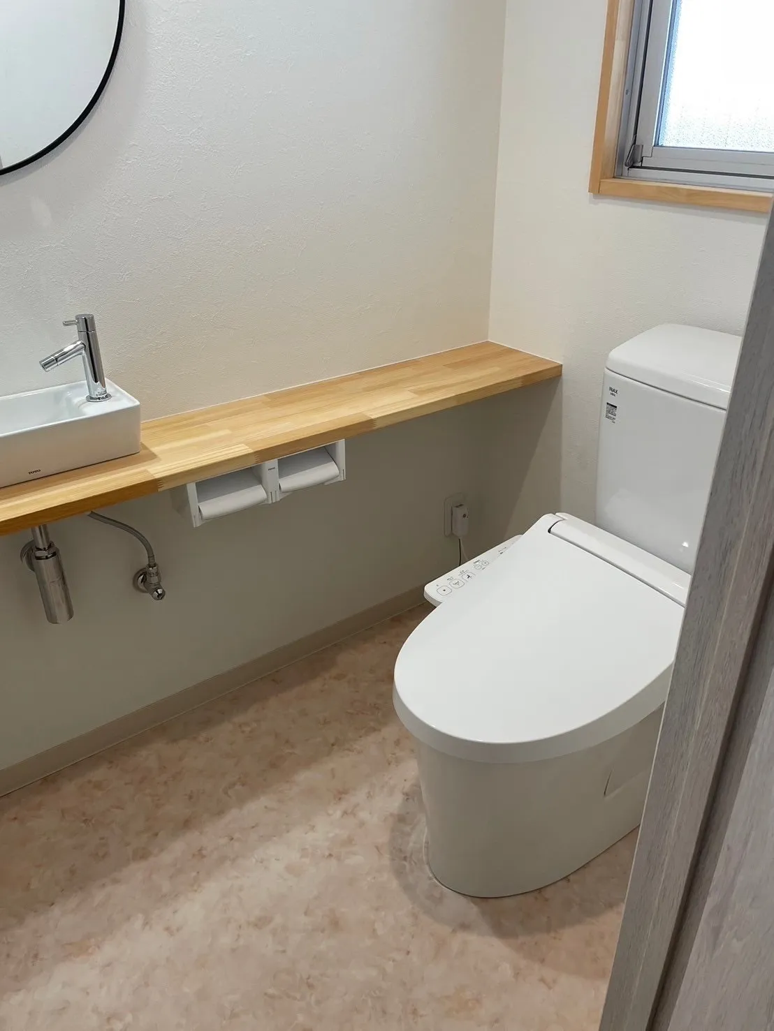 広々トイレに…🚽✨